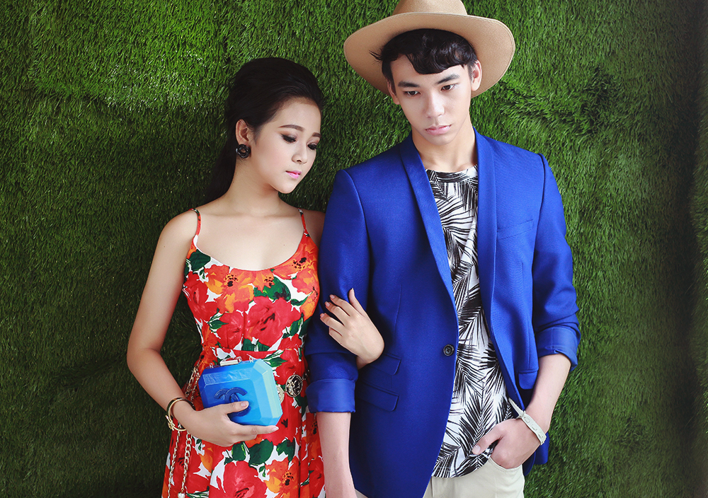 Bộ ảnh mang tên "Kỳ nghỉ cuối hè" này là một lời khẳng định của Tam Triều Dâng: "Tôi đã lớn".